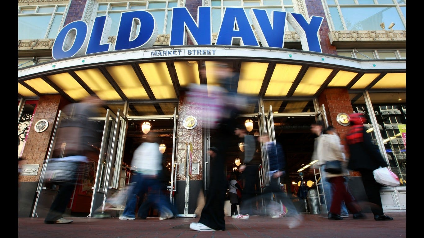 old navy separating from gap